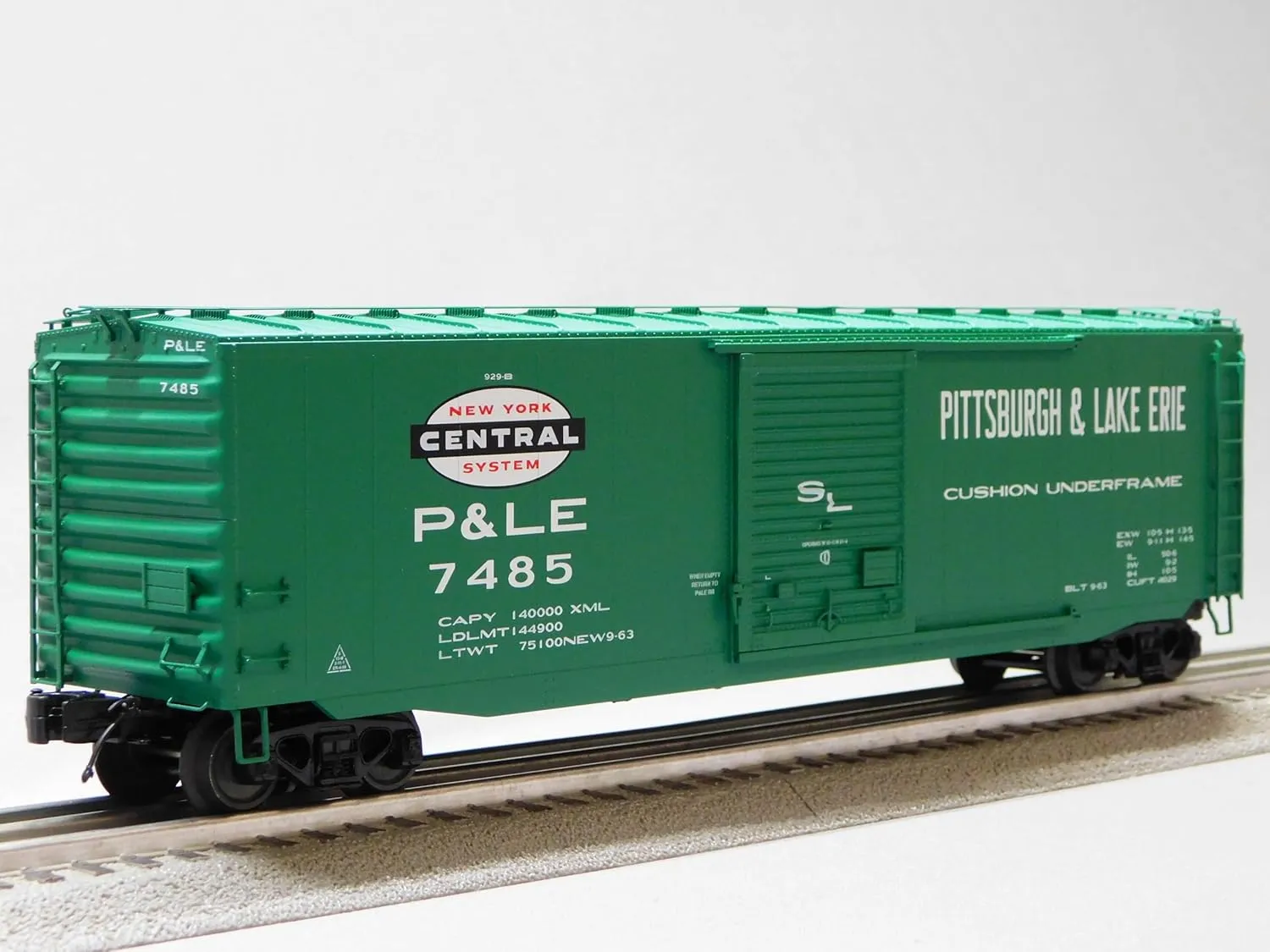 MTH Premier Pittsburgh & Lake Erie PS-1 Box CAR O Gauge 20-99378 (7485)