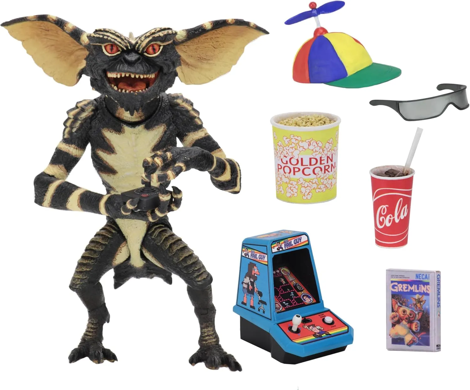 NECA Collectible Gremlins Ultimate Gamer Gremlin 7" Scale Action Figure