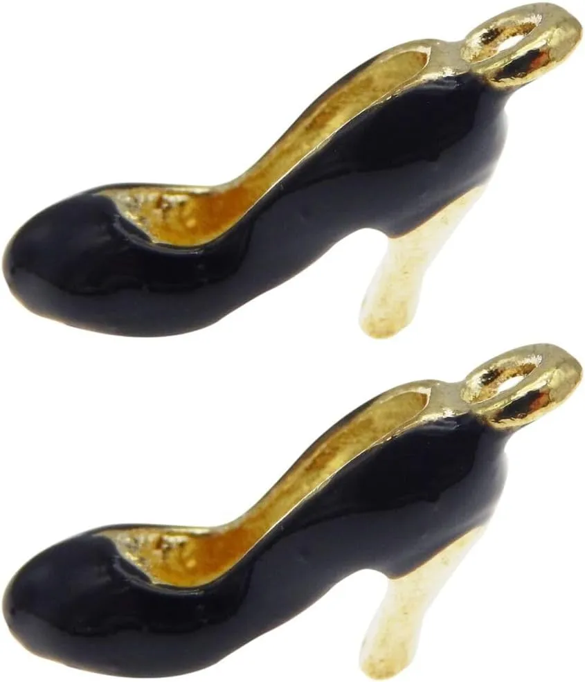 New 2026 4Pcs High Heel Shoes Women Jewelry Accessories Lady Beauty Earrings Necklace Keychain Bracelet Gift Fashion Trendy Creative