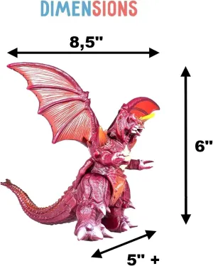New Destroyah Movie Action Figure - Dragon Monster Toy Size 6 Inches