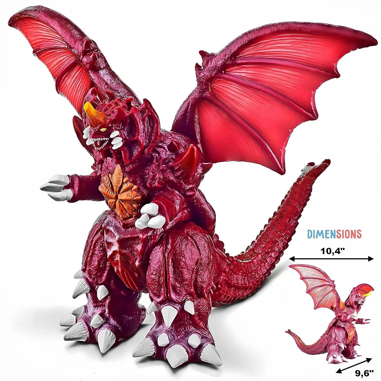 New Destroyah Movie Action Figure - Dragon Monster Toy Size 6 Inches