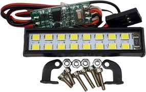 NHX RC 52mm LED Light Bar 16 Led 3 Lighting Modes :TRX-4 / SCX10 / CEN Ford F450