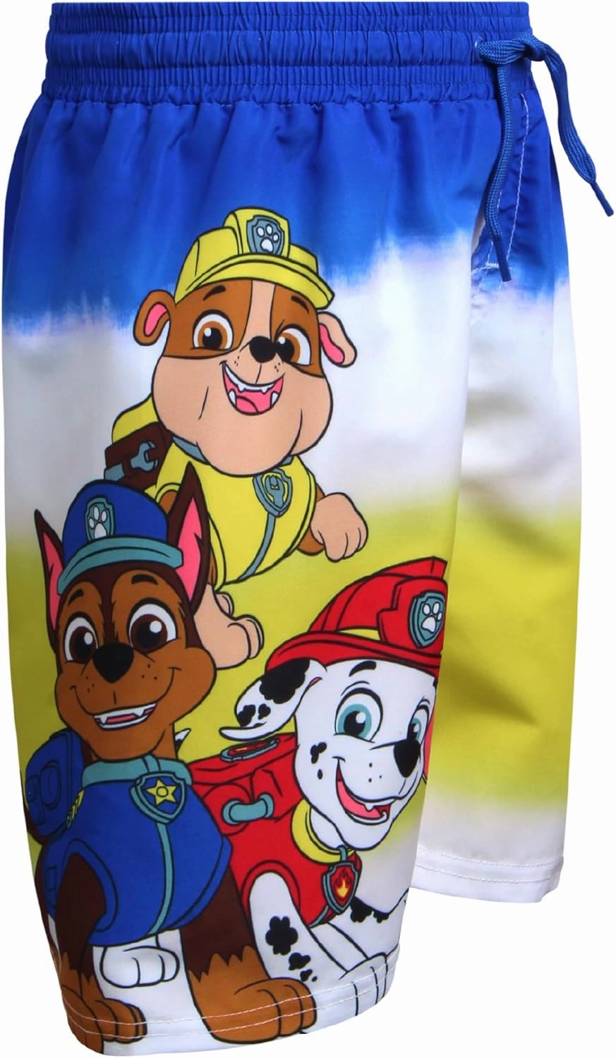 Nickelodeon Boys Swim Trunks - Paw Patrol Chase Marshall Rubble TMNT UPF 50  Quick Dry Boys Swim Shorts for Toddler & Big Kid