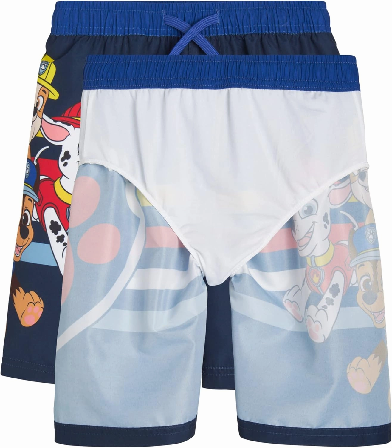 Nickelodeon Boys Swim Trunks - Paw Patrol Chase Marshall Rubble TMNT UPF 50  Quick Dry Boys Swim Shorts for Toddler & Big Kid