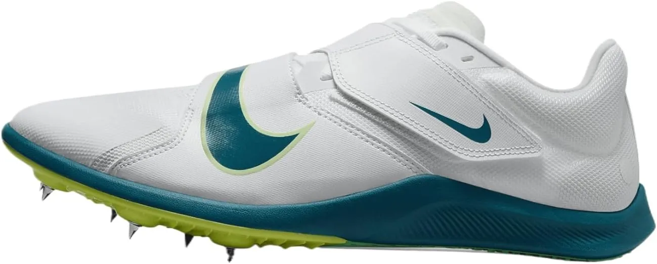 Nike Rival Jump Track & Field Jumping Spikes (DR2756-100, White/Barely Green/Volt/Bright Spruce)