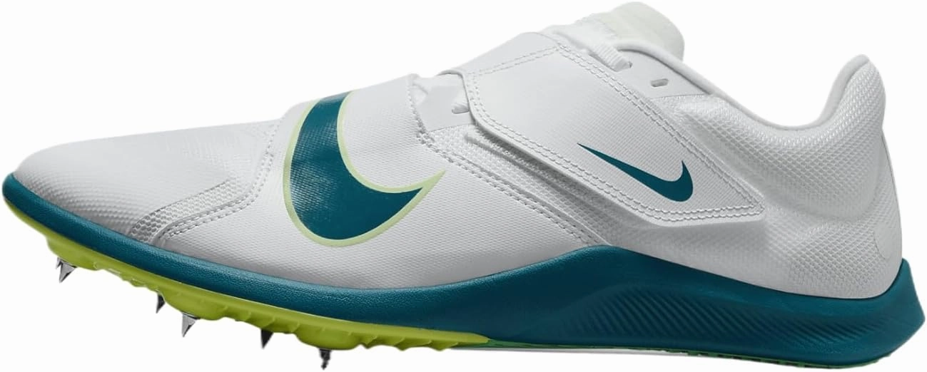 Nike Rival Jump Track & Field Jumping Spikes (DR2756-100, White/Barely Green/Volt/Bright Spruce)