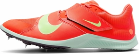 Nike Rival Jump Track & Field Jumping Spikes (DR2756-600, Bright Crimson/Lime Blast/Hyper Orange/) Size 6
