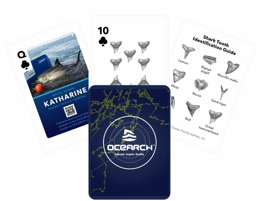 OCEARCH Shark Playing Cards