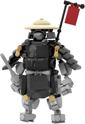 Oni Samurai Action Figure Building Blocks Set, Janpanese Samurai Oni-chan Warrior Model Kit for Game Fans, Collection Display Toy, Creative for Adults, Man, Teens, Boys, 283 Pcs