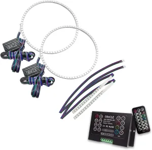 ORACLE Lighting 1471-333 ColorSHIFT Headlight Halo Kit with DRL Bar fits 2021 2024 Bronco Base Headlights - Includes 2.0 Controller - Bright Output with Less Power Consumption