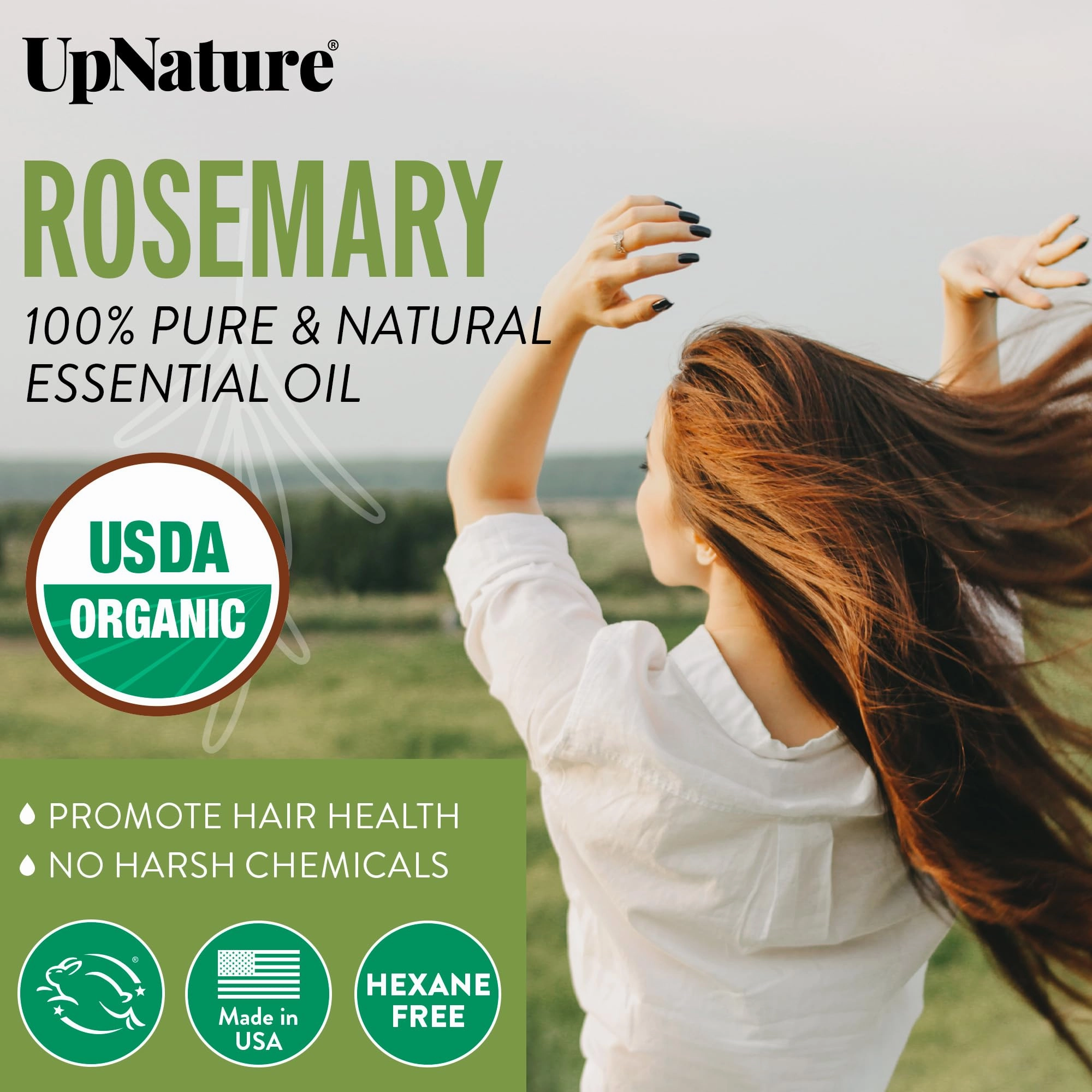Organic Rosemary Essential Oil 2oz