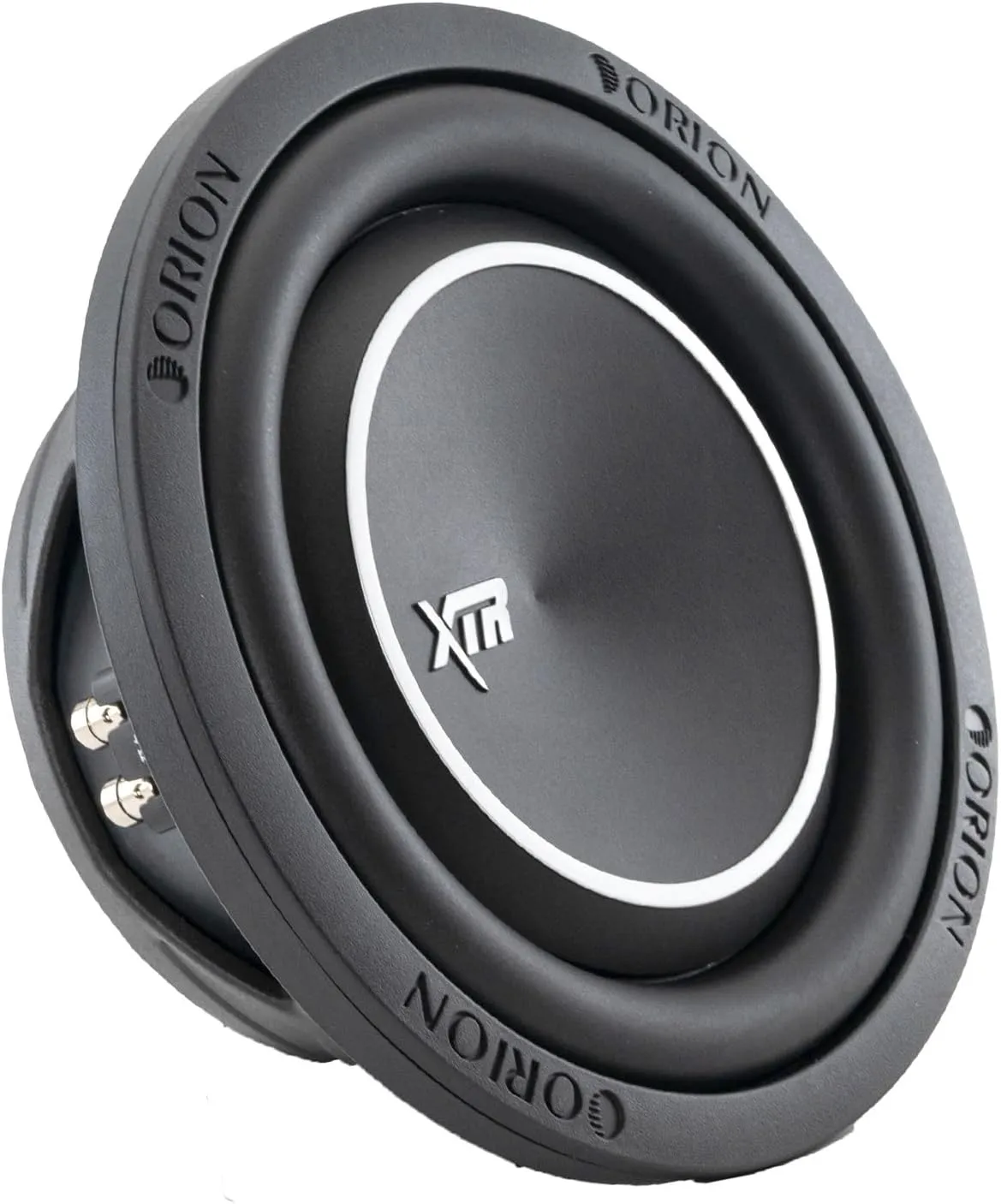 ORION XTR8SWD4 XTR Series 8” Shallow Mount Subwoofer, 300W RMS, 1200W Max Power, Dual 4 Ohm Voice Coils, Slim Profile for Tight Spaces, High-Performance Car Speaker for Car Audio Enthusiasts