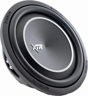 ORION XTR12SWD4 XTR Series 12” Shallow Mount Subwoofer, 500W RMS, 2000W Max Power, Dual 4 Ohm Voice Coils, Slim Profile for Tight Spaces, High-Performance Car Speaker for Car Audio Enthusiasts