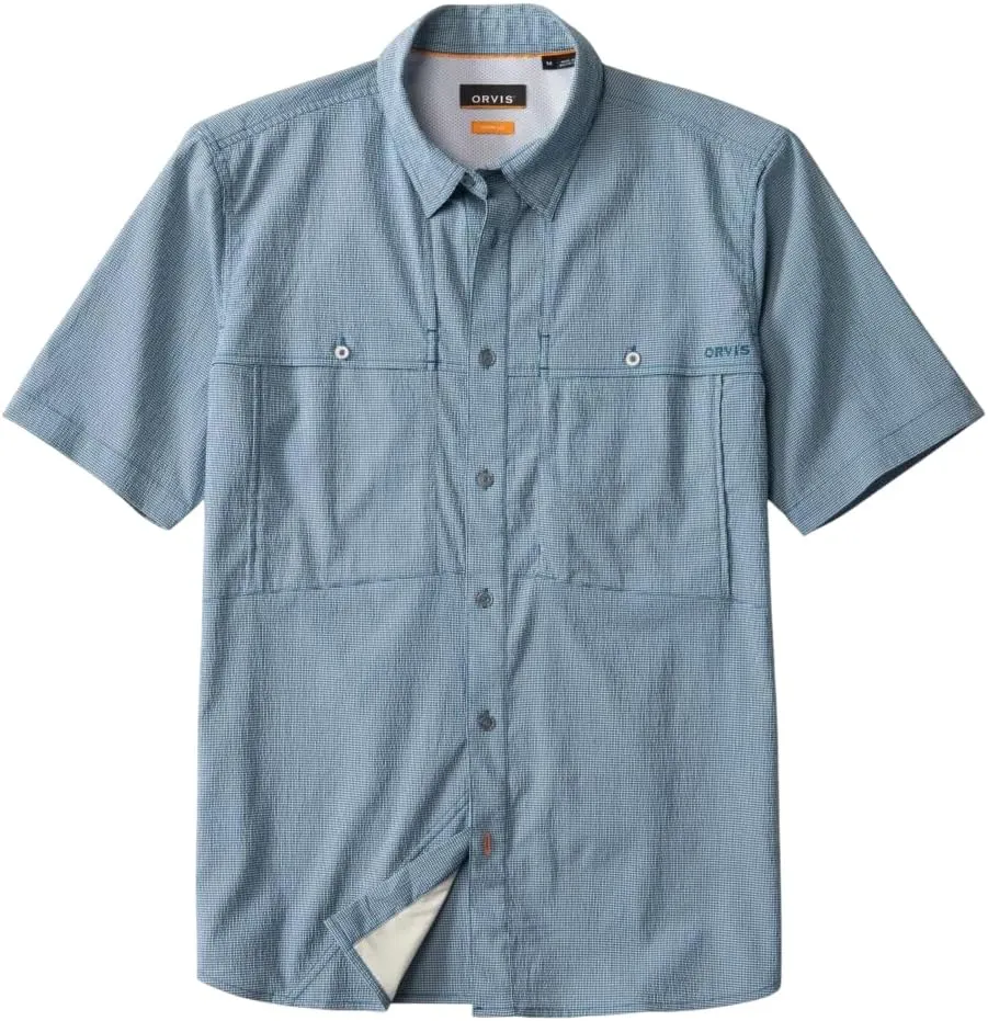 Orvis Men's Open Air Caster Short-Sleeved Solid Shirt