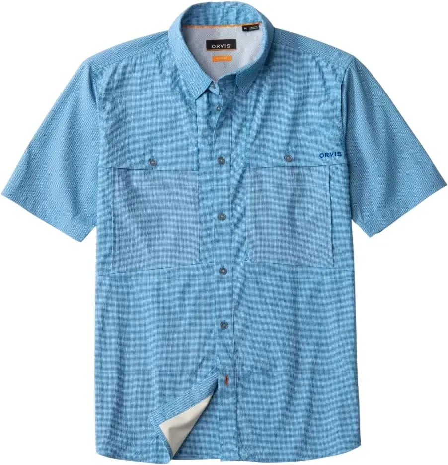 Orvis Men's Open Air Caster Short-Sleeved Solid Shirt