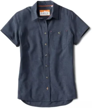 Orvis Women's Short-Sleeved Tech Chambray Work Shirt