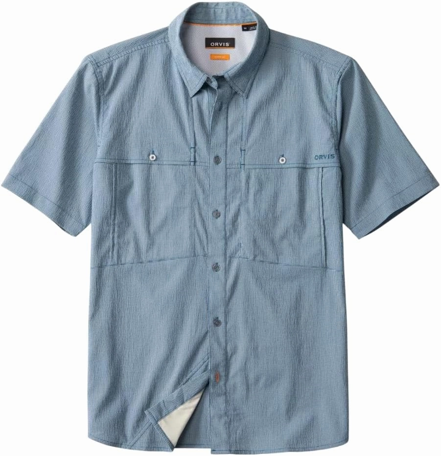 Orvis Men's Open Air Caster Short-Sleeved Solid Shirt