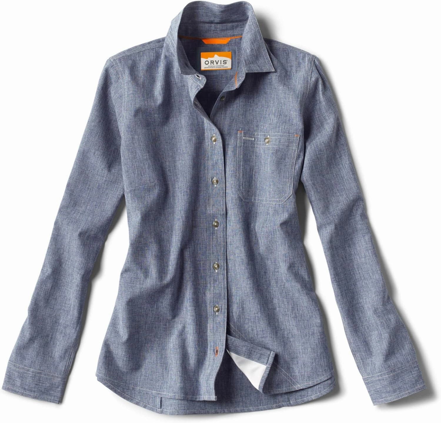 Orvis Women's Long-Sleeved Tech Chambray Work Shirt