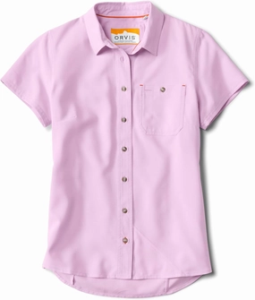 Orvis Women's Short-Sleeved Tech Chambray Work Shirt