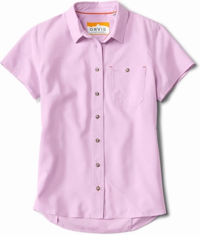 Orvis Women's Short-Sleeved Tech Chambray Work Shirt
