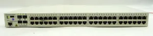OS6850-48-US OmniSwitch Stackable Ethernet Switch - 44 10/100/1000 unshared ports   4 combo ports   2 10gig stacking ports - qty 1