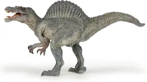 Papo - Spinosaurus Dinosaur Figurine - Prehistoric Predator Toy for Kids Age 3  - Hand-Painted Realistic Cretaceous Carnivore - Educational Collectible Model - 31 x 13 x 17 cm - 55011