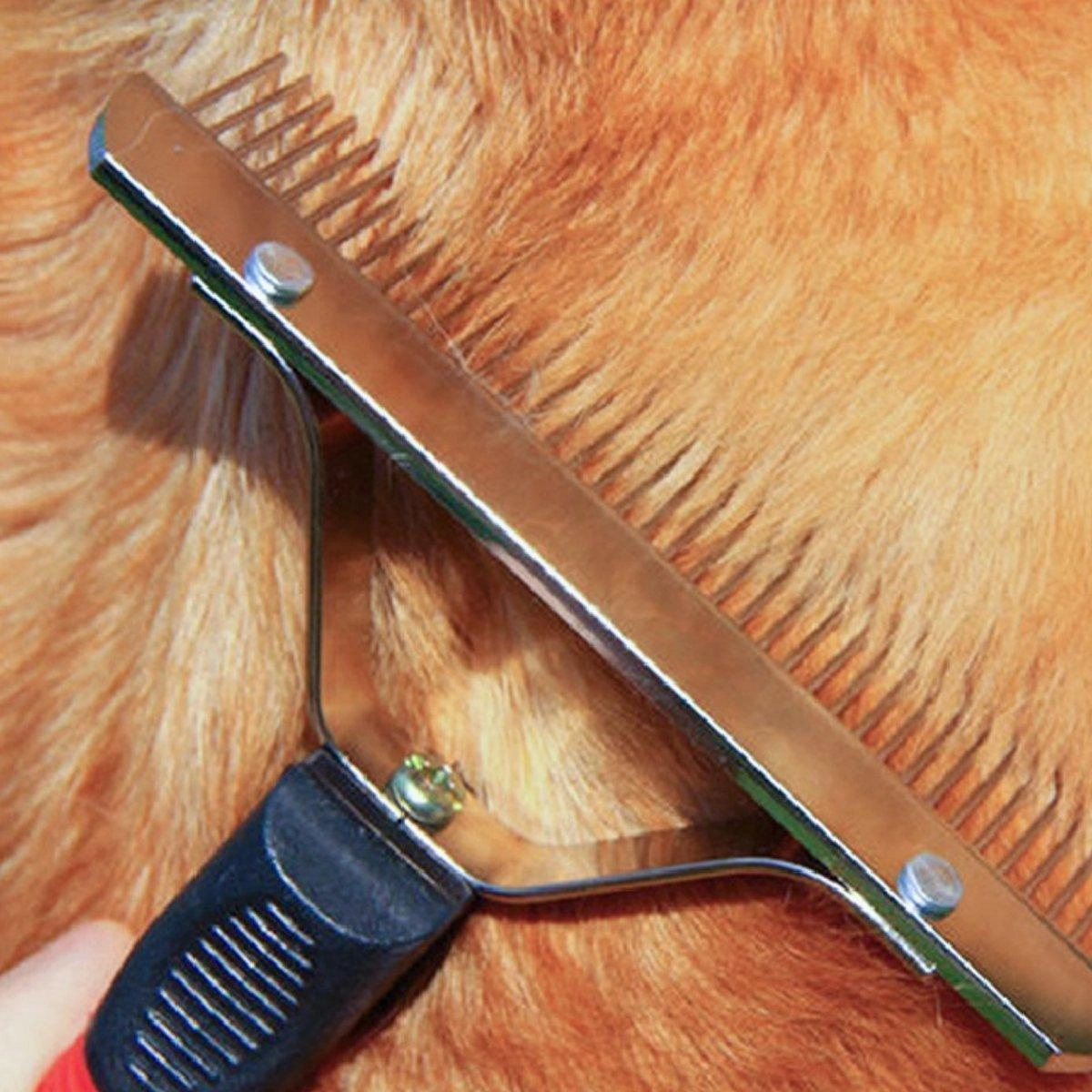 Pet Comb Extra-Large Rake Comb Grooming Brush Deshedding Tool Beauty Comb Dogs