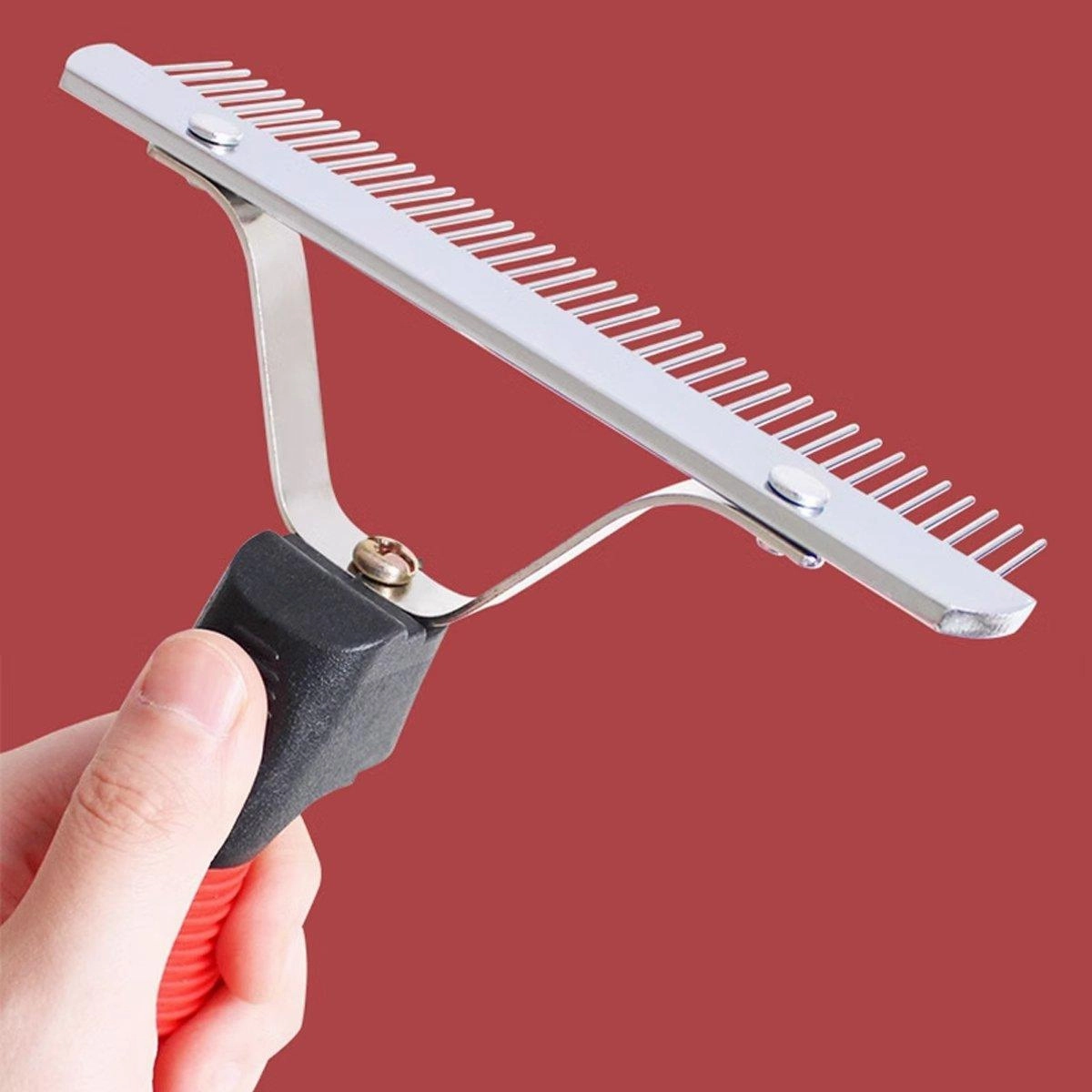 Pet Comb Extra-Large Rake Comb Grooming Brush Deshedding Tool Beauty Comb Dogs