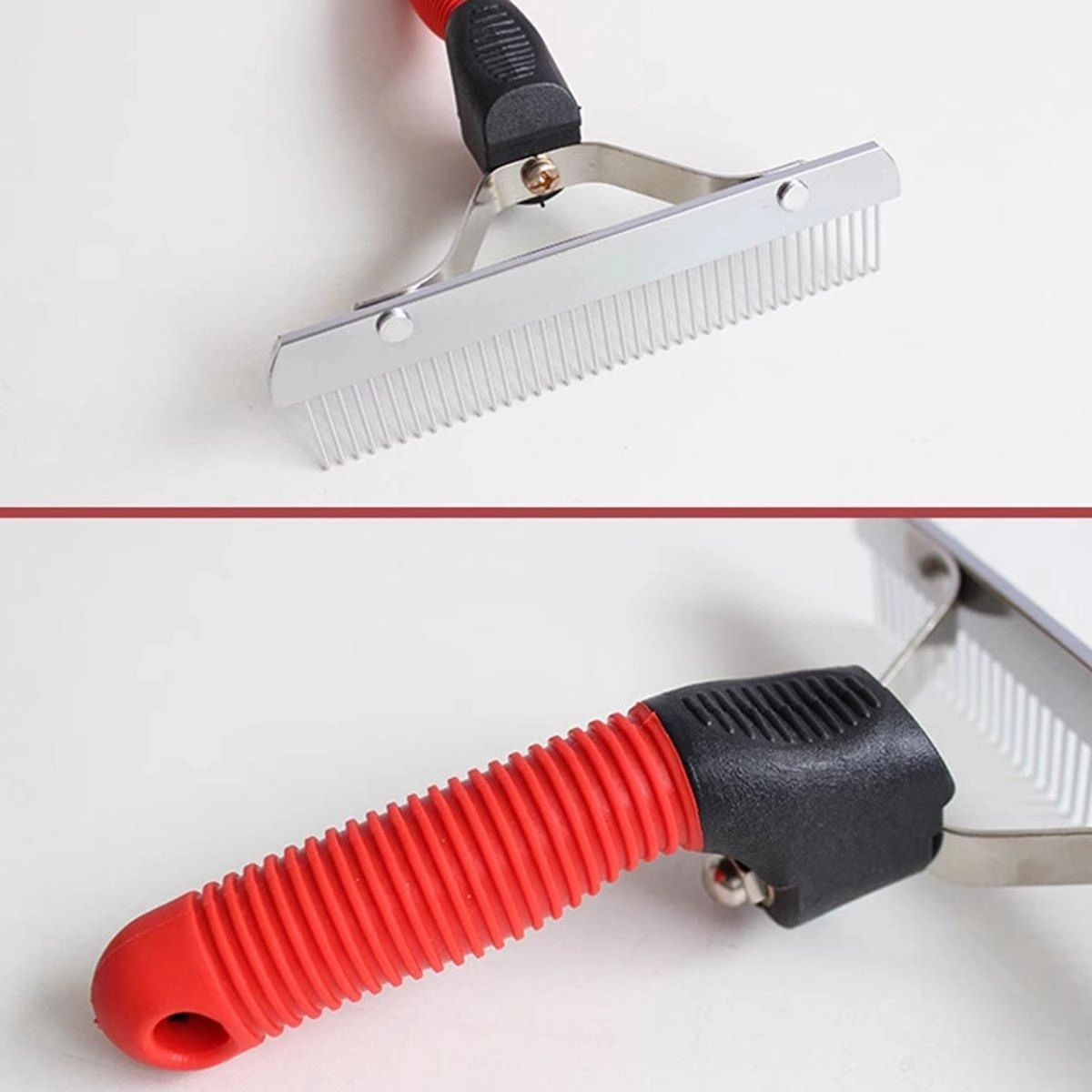 Pet Comb Extra-Large Rake Comb Grooming Brush Deshedding Tool Beauty Comb Dogs