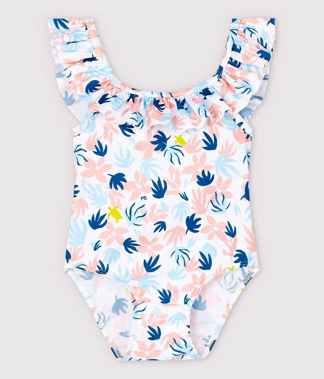 Petit Bateau Baby Girls' ECO-Friendly Bathingsuit Style 59157 Sizes 6-36 Months