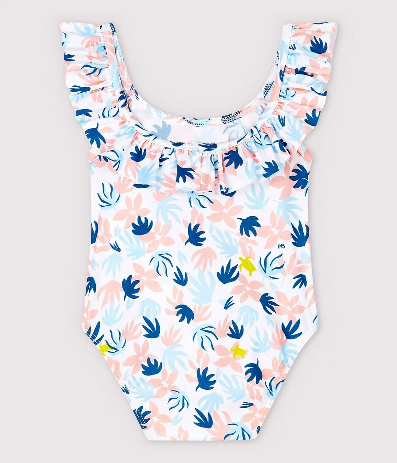 Petit Bateau Baby Girls' ECO-Friendly Bathingsuit Style 59157 Sizes 6-36 Months