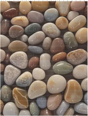 Petoskey Stone Building Block Puzzle Personalized Building Bricks for Adults Block Puzzle Building DIY Brick Block Puzzles Valentine's Day Gifts for Home Decor Brick Puzzle