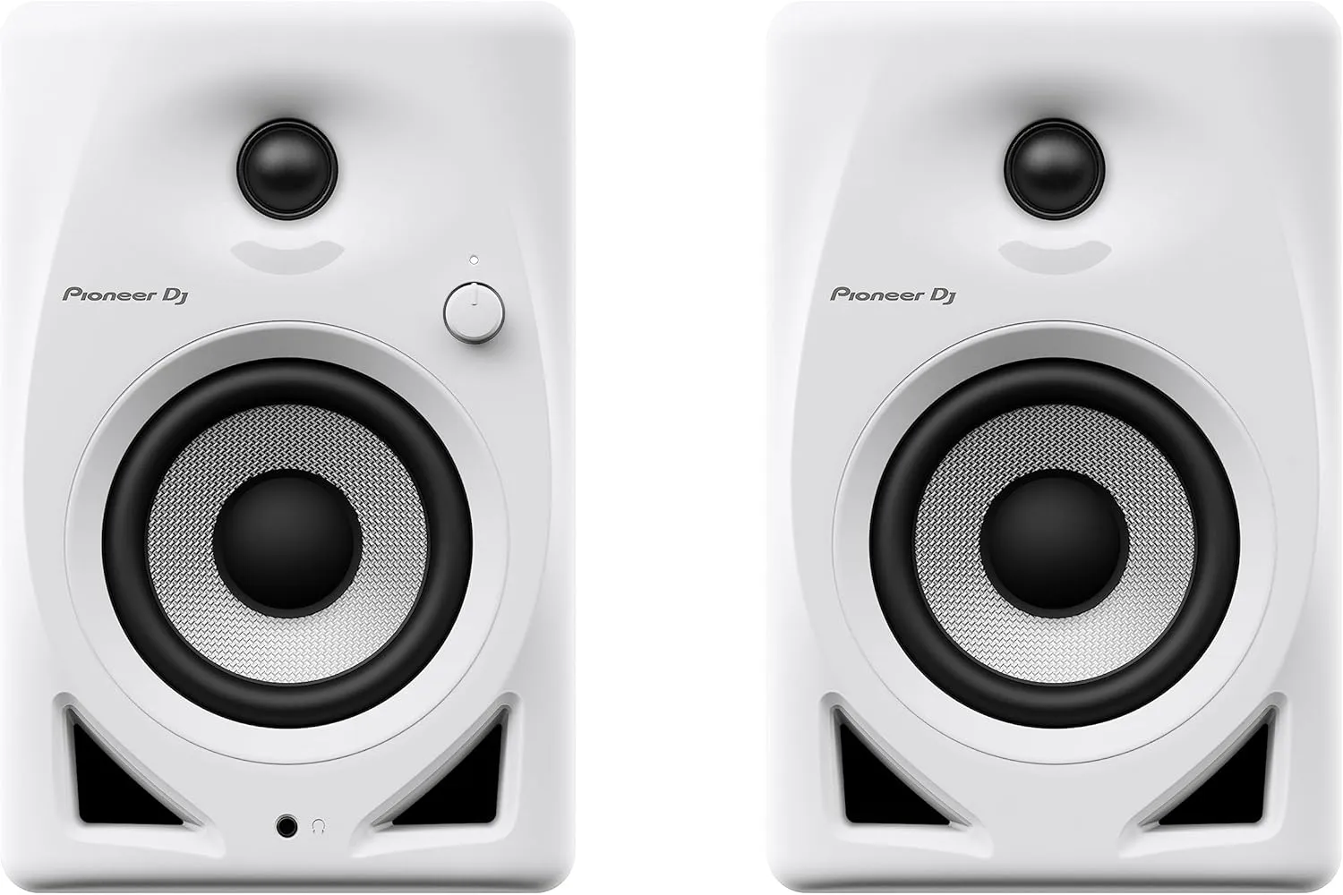 Pioneer DJ DM-40D-W 4-inch Desktop Active Monitor Speaker - White