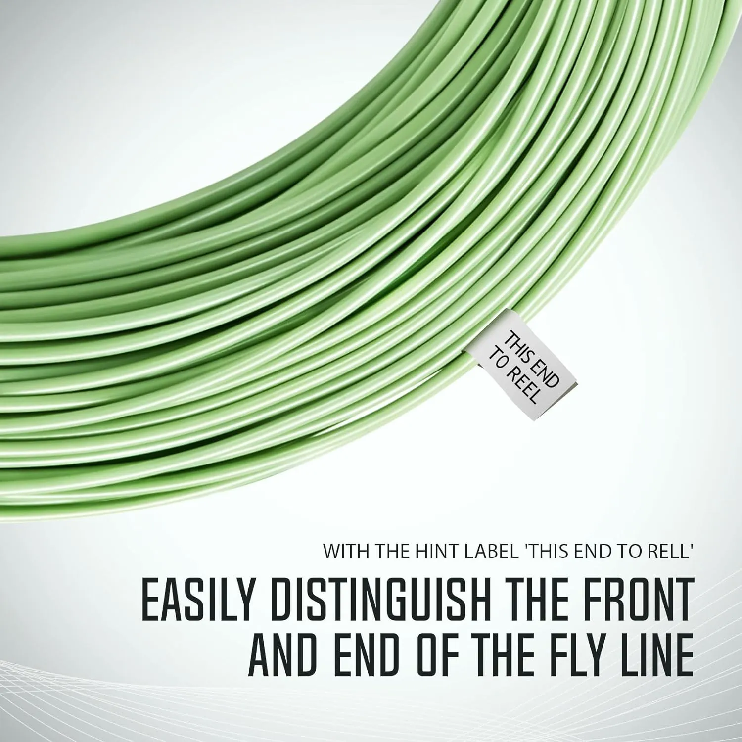 Piscifun Sword Fly Fishing Line with Welded Loop, Weight Forward Floating Fly Line, Available in WF1, WF2, WF3, WF4, WF5, WF6, WF7, WF8, WF9, and WF10 Weights, in Lengths of 90 and 100 Feet