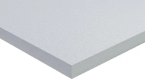 Polyethylene, UV-Stablized Marine Board Sheet (Starboard Sheet/Seaboard Sheet), Polar White, 3/8" Thick, 36" W x 36" L