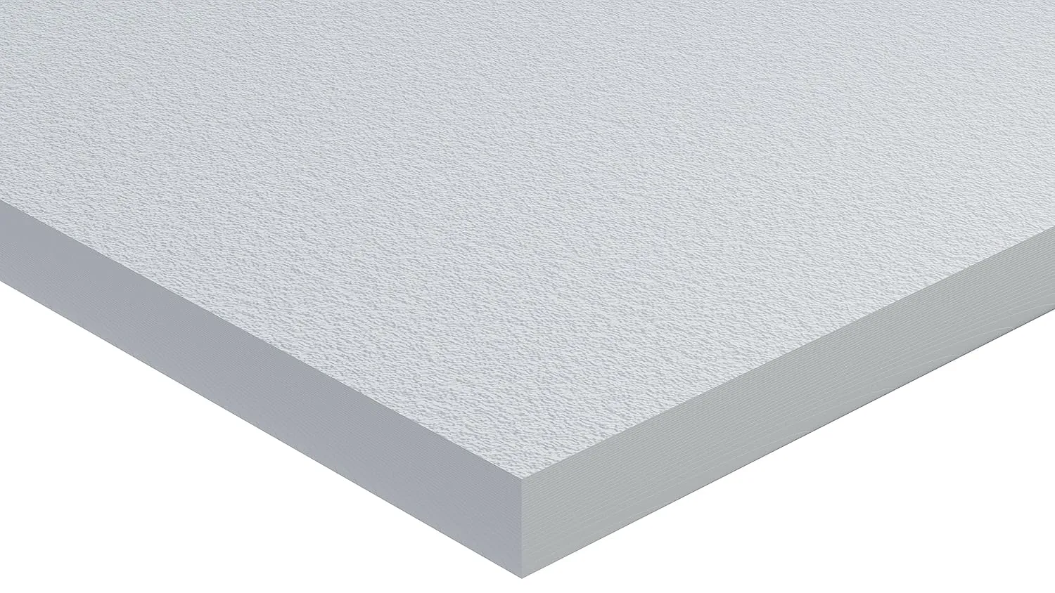 Polyethylene, UV-Stablized Marine Board Sheet (Starboard Sheet/Seaboard Sheet), Polar White, 3/8" Thick, 36" W x 36" L
