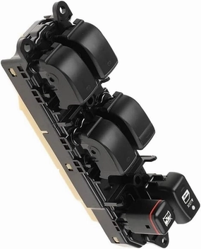 POWER WINDOW SWITCH - Front Left, Driver Side. Compatible with Lexus RX300, RX330, RX350, RX400H. 2003-2008