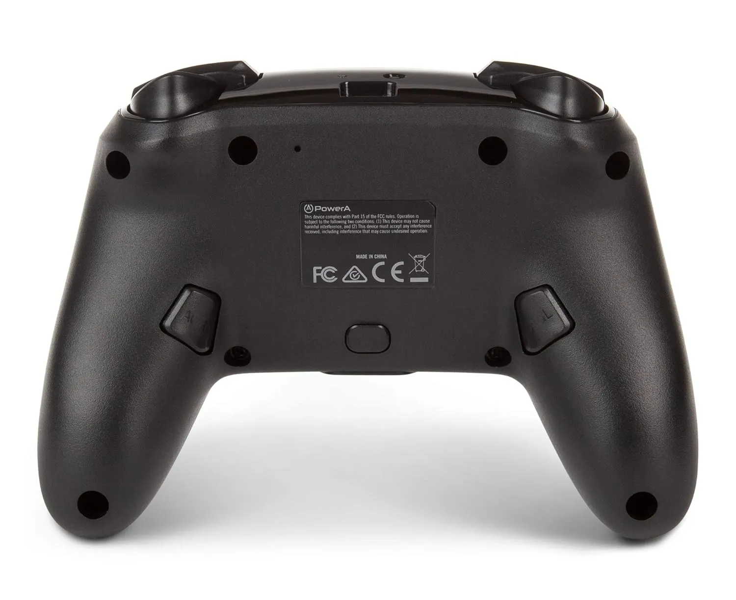 PowerA Enhanced Nintendo Switch Controller Wireless - Black, Rechargeable Pro Controller for Switch, Immersive Motion Control and Advanced Gaming Buttons
