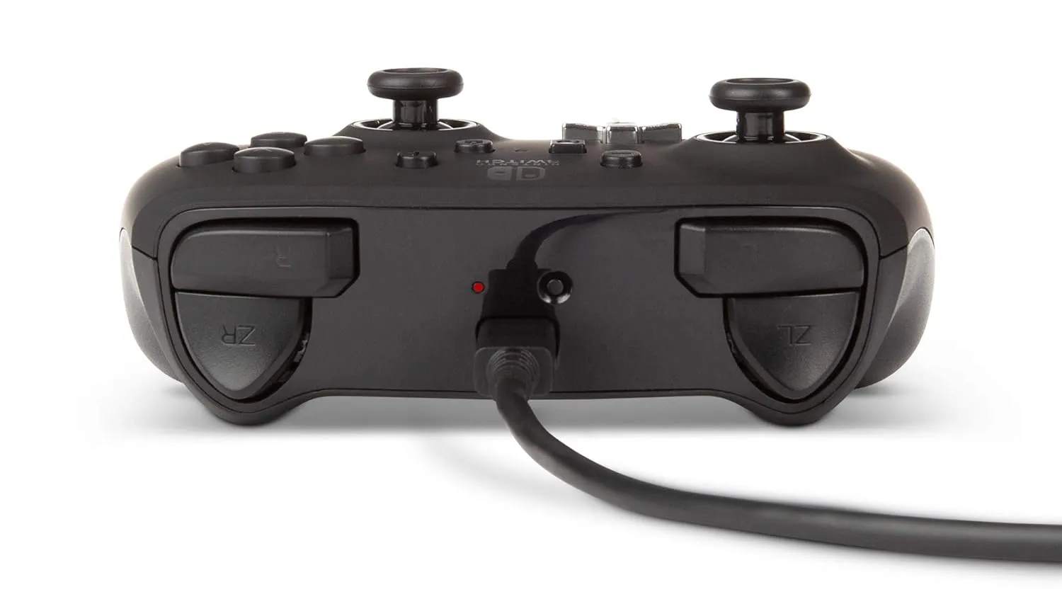 PowerA Enhanced Nintendo Switch Controller Wireless - Black, Rechargeable Pro Controller for Switch, Immersive Motion Control and Advanced Gaming Buttons