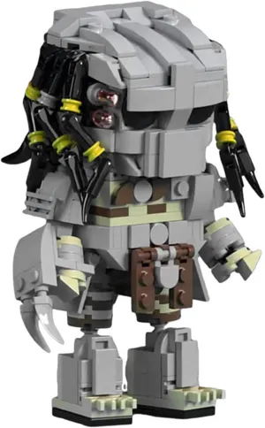 Predator Building Block Set, Movie Model Action Figure Building Birthday Gift for Kids Fans (405 Pcs)