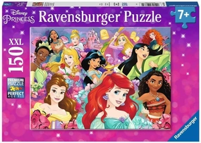 Ravensburger Disney Princess 150 Piece XXL Jigsaw Puzzle for Kids - Screen-Free Activity Boosts Concentration and Focus