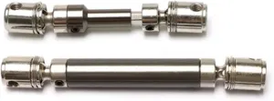 RC Drive Shaft Compatible with Feiyue for FY-03 FY-01/02/07 Q39 2Pcs Metal Front Rear CVD Drive Shaft 1/12 RC Car Upgrade Parts Accessories