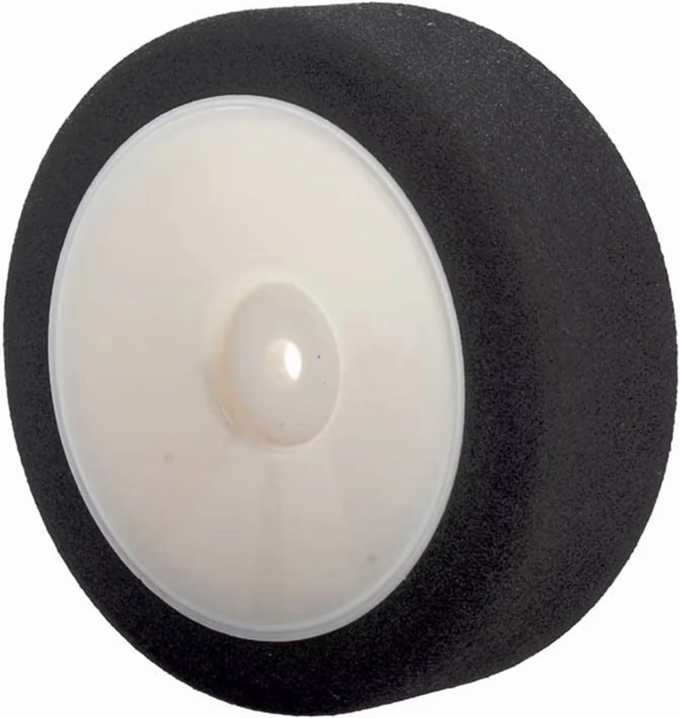 RC Accessory Compatible with HSP for HPI 1/10 On-Road RC Car 12mm Hex RC for Racing Cars Accessories 4Pcs Set Fir for Racing Foam Tire Wheel Rim Set(White)