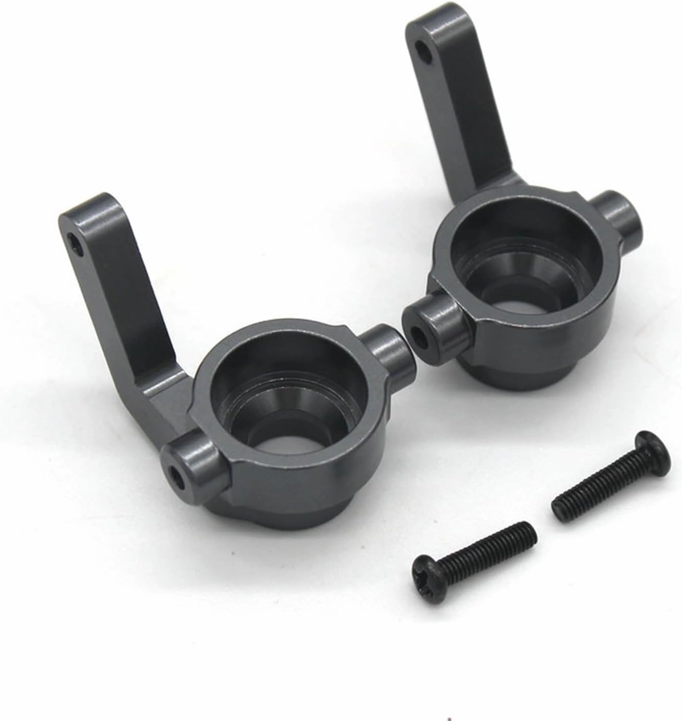 RC Car Swing Arm, for ZD-Racing 1/10 RC Car Metal Steering Cup Kit Replacement for ZD-Racing DBX10 DBX-10 1/10 Car Upgrade Accessoreis (Color : 1 Set Gray)