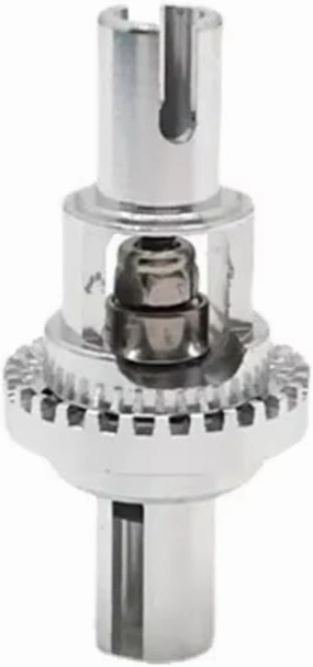 RC Car Upgrade Part for WLtoys for AWD AMZ 284131 K969 K979 K989 K999 P929 P939 1/28 for Mini-Q for Mini-Z Iw04 Metal Upgrade Differential RC Car Parts(Silver)