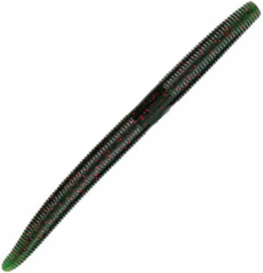 Reaction Tackle Wacky Worms/Soft Plastic Worm Stick Baits / 5.5in - 24 Pack - Durable Fishing Lures for Bass and More
