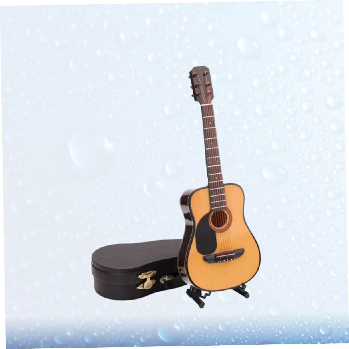 Realistic Miniature Electric Guitar Model Mini Guitar Decoration for Birthday Household Decoration