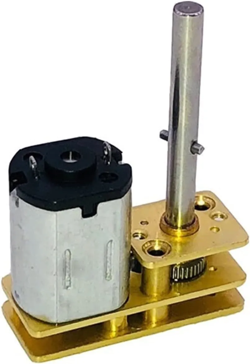 Reduction Rotating N20 Gear Motor DIY Smart Toy Car Robot Mini DC Motor， Low Speed Model Engine Accessories Motor Hobby Geared (Size : 12v 400rpm)