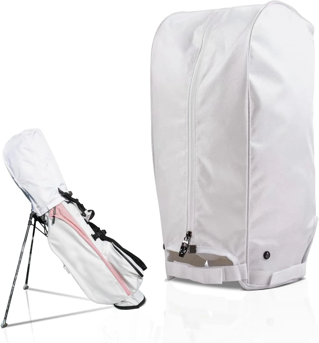 Regency Golf Bag Rain Hood with Snap Button - Eco-Friendly, Universal Fit, Durable & Quick Access Club Protector