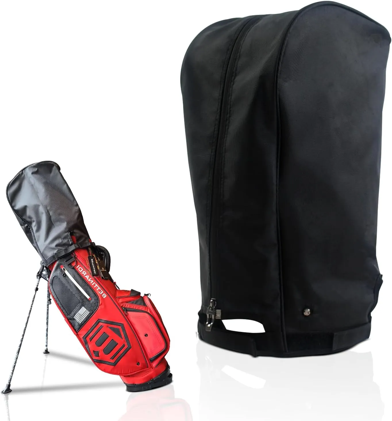 Regency Golf Bag Rain Hood with Snap Button - Eco-Friendly, Universal Fit, Durable & Quick Access Club Protector